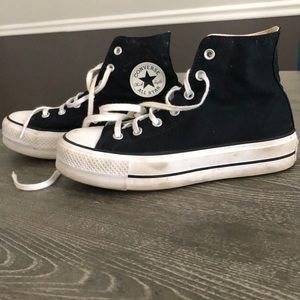 Platform converse women’s 8
